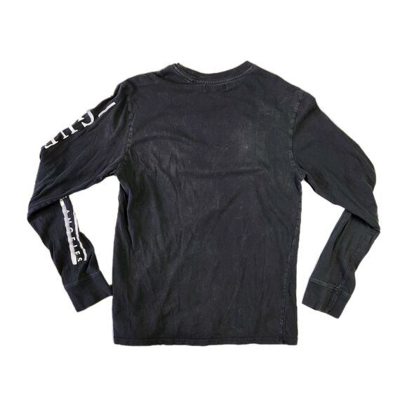 Guess Shirt Mens S Sleeve Spellout Luxury Preppy Los Angeles Streetwear Casual - Picture 5 of 7